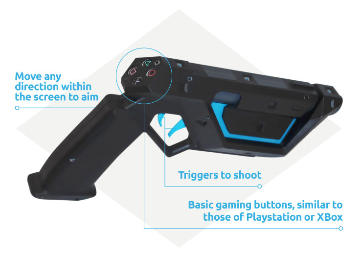 Motion XR Gun Controller